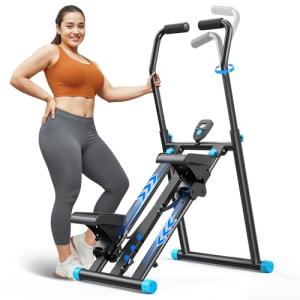 MERACH Compact Stair Stepper with Adjustable Resistance