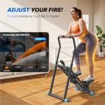 MERACH Compact Stair Stepper with Adjustable Resistance