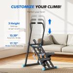 MERACH Compact Stair Stepper with Adjustable Resistance