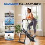 MERACH Compact Stair Stepper with Adjustable Resistance