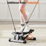 Sweetcrispy Mini Stair Stepper with Resistance Bands