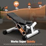 Sweetcrispy Mini Stair Stepper with Resistance Bands