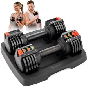 Lifepro 6-in-1 Adjustable Dumbbells for Home Gym