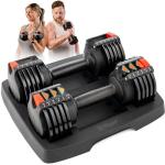 Lifepro 6-in-1 Adjustable Dumbbells for Home Gym