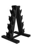 CAP Barbell 100 LB Hex Dumbbell Set with Rack