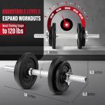 Adjustable Dumbbell Set: 40lbs to 200lbs