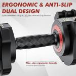 22.5lb Adjustable Dumbbell Set for Home Workouts
