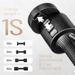 EAST MOUNT 5 lb Adjustable Dumbbell Pair
