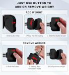Adjustable 20LBS Dumbbell Set for Home Workouts