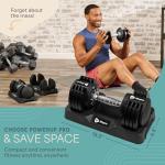 LifePro Adjustable Dumbbell Set – 5-25 lbs for Home