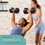 LifePro Adjustable Dumbbell Set – 5-25 lbs for Home