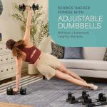 LifePro Adjustable Dumbbell Set – 5-25 lbs for Home