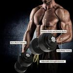 Adjustable Dumbbells Set - 200lbs Total Weight