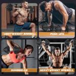 Adjustable Dumbbell Set 22-88 lbs for Home Gym