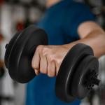 Adjustable Dumbbell Set, 40lbs Free Weights