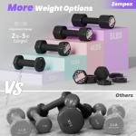 Zempox Adjustable Dumbbell Set for Home Workouts