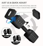 Adjustable 20LB Dumbbell Set for Home Gym