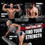 Yes4All 40lbs Adjustable Dumbbell Set