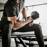 CAP Barbell 20 lb Cast Iron Hex Dumbbells Pair