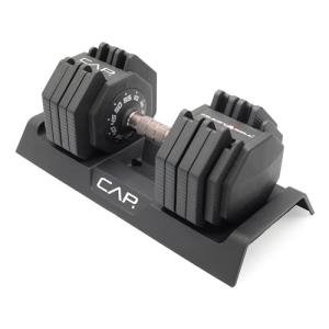 CAP Barbell 55 lb Adjustable Dumbbell with Copper Handle