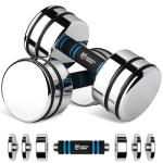 Adjustable Dumbbell Set - 10 lb Pair