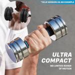 Adjustable Dumbbell Set - 10 lb Pair