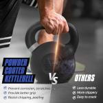 Yes4All 8 KG Cast Iron Kettlebell - Dark Blue