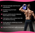 GYMENIST Adjustable Kettlebell for Home Workouts