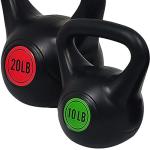 BalanceFrom Home Gym Kettlebell Weight Set
