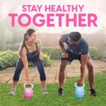 Yes4All Adjustable Pink Kettlebell Set for Women