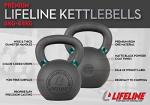 Lifeline 26 Lb Kettlebell for Home Workouts