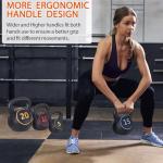 F2C 4-Piece Kettlebell Set for Full Body Workout