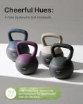 YOTTOY 10 lb Soft Kettlebell with Anti-Slip Base
