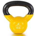 ProsourceFit Vinyl Coated Kettlebells for Workouts