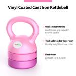 Adjustable 12lb Cast Iron Kettlebell Set