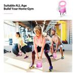 Adjustable 12lb Cast Iron Kettlebell Set