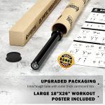 LIONSCOOL 7ft Olympic Barbell - 500lbs Capacity