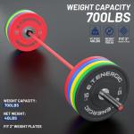 E.T. Energic 7ft Olympic Barbell for Weightlifting