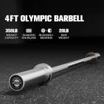 RITFIT 2-Inch Olympic Barbell - 4ft Options
