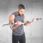 CAP Barbell 47-Inch Olympic EZ Curl Bar