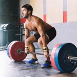 TECHNOAGE 7FT Olympic Barbell for Weightlifting