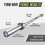 Rage Fitness 6FT Olympic Barbell for Home Workouts