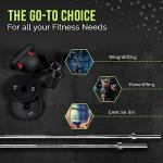 Rage Fitness 6FT Olympic Barbell for Home Workouts