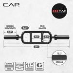 CAP Barbell 2' Olympic Triceps Bar, Black