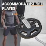 Elevon 48" Olympic Curl Barbell for Biceps