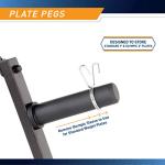 Marcy Olympic Weight Plate Tree and Bar Holder