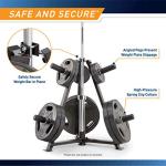 Marcy Olympic Weight Plate Tree and Bar Holder