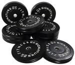 Fitvids 35LB Olympic Bumper Plates, Pair