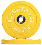 BalanceFrom 25LB Color Coded Bumper Plates Pair