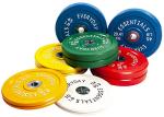 BalanceFrom 25LB Color Coded Bumper Plates Pair